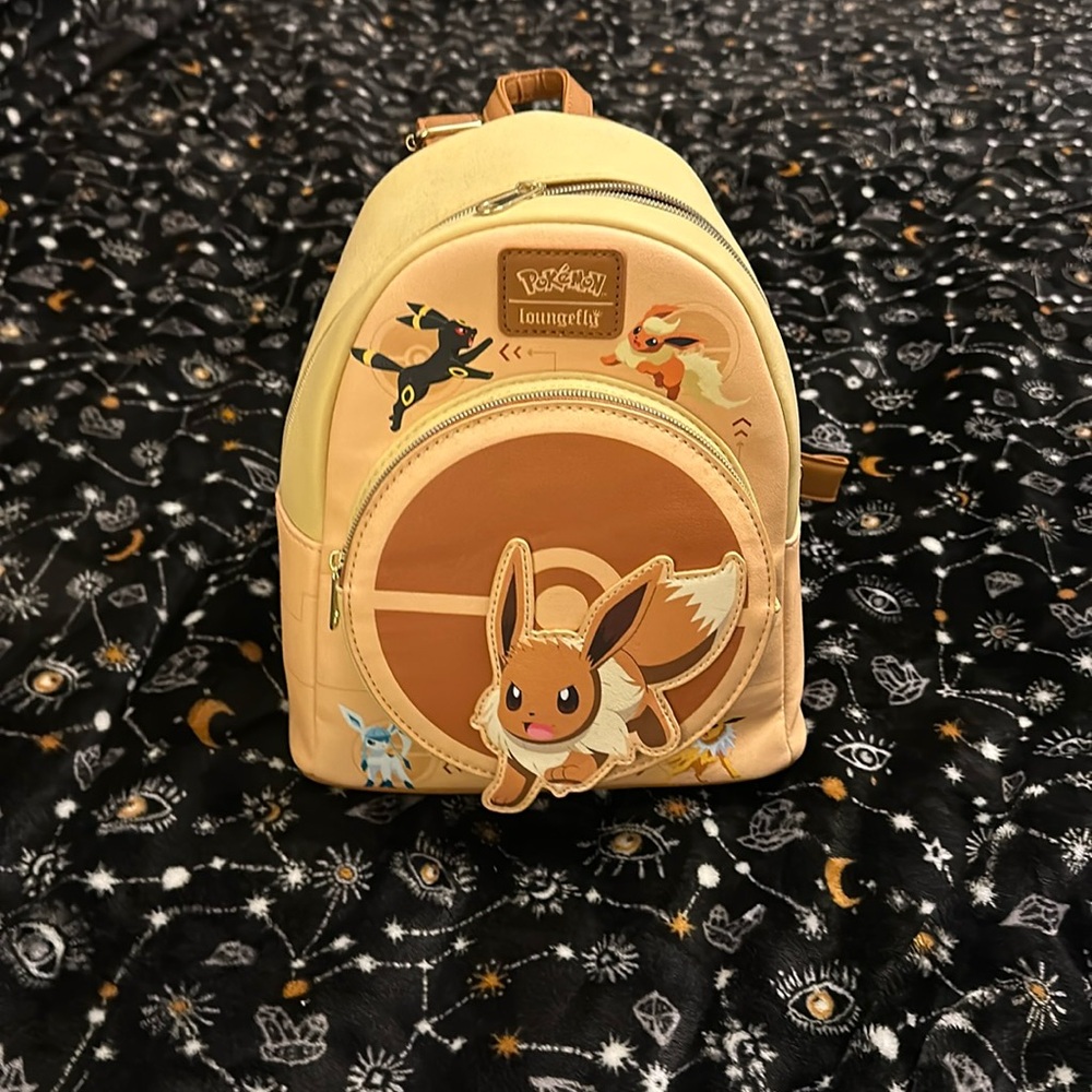Brand new never used Pokemon evee back pack